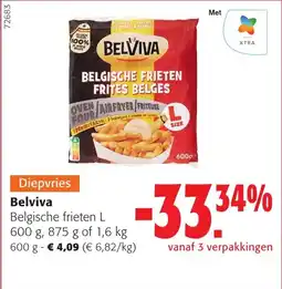 Colruyt Belviva Belgische frieten L aanbieding