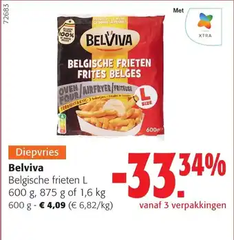 Colruyt Belviva Belgische frieten L aanbieding