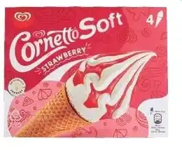 Colruyt Cornetto strawberry aanbieding