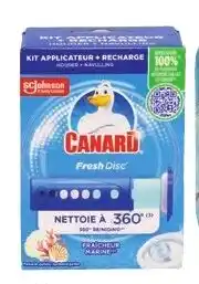 Colruyt Canard fresh disc houder + navulling limoen aanbieding