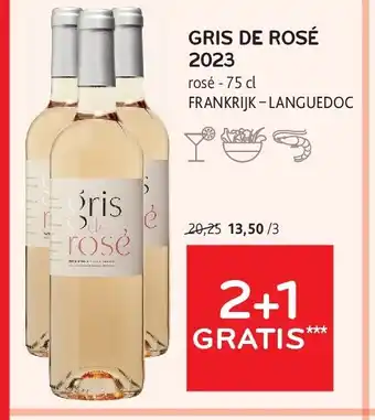 Alvo GRIS DE ROSÉ 2023 aanbieding