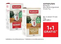 Alvo KOFFIEFILTERS aanbieding