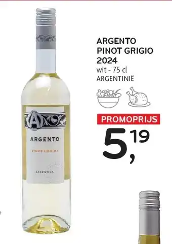 Alvo ARGENTO PINOT GRIGIO 2024 aanbieding