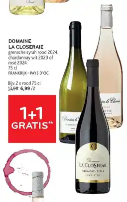 Alvo DOMAINE LA CLOSERAIE aanbieding