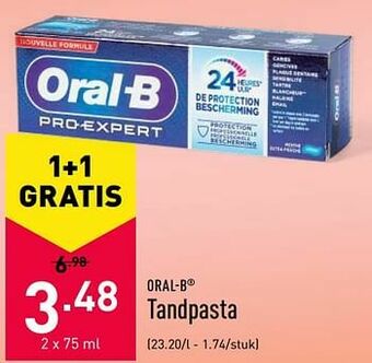 ALDI Tandpasta aanbieding