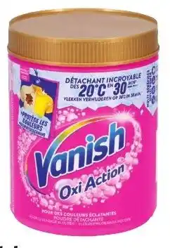 Colruyt Vanish Oxi Action levende kleuren aanbieding