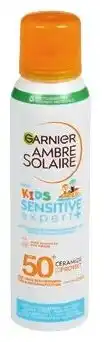 Colruyt Garnier Ambre Solaire Kids Sensitive expert+ SPF 50+ aanbieding