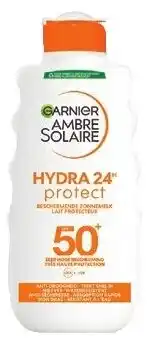 Colruyt Garnier Ambre Solaire Hydra 24 protect SPF 50+ aanbieding