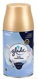 Colruyt Glade Pure Clean Linen Navulling Automatische Spray aanbieding