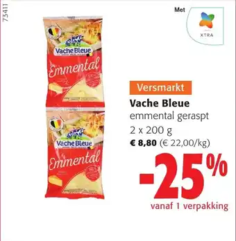 Colruyt Vache Bleue emmental geraspt aanbieding