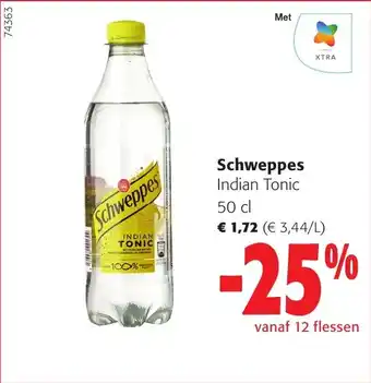 Colruyt Schweppes Indian Tonic aanbieding