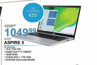 AUVA Acer Aspire 5 aanbieding