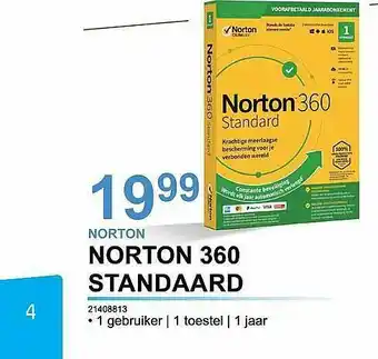 AUVA Norton 360 Standaard aanbieding