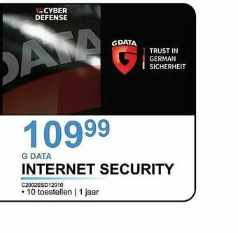AUVA G Data Internet Security aanbieding