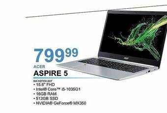 AUVA Acer Aspire 5 aanbieding