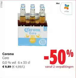 Colruyt Corona Cero aanbieding