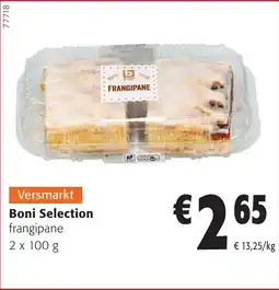 Colruyt Boni Selection frangipane aanbieding