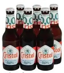 Colruyt Cristal alle packs + statiegeld. 0,0 % vol 6 x 25 cl aanbieding