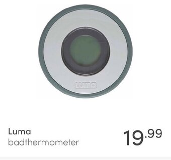 Baby & Tiener Luma badthermometer aanbieding