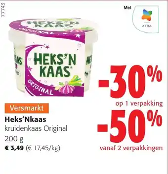 Colruyt Heks'Nkaas kruidenkaas Original aanbieding