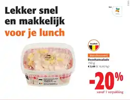 Colruyt Beenhouwerij Beenhamsalade aanbieding