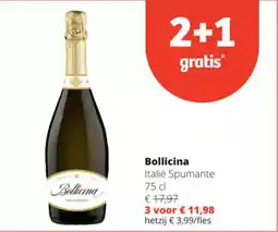 Spar Bollicina Italië Spumante aanbieding