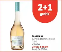 Spar Mosaïque IGP Méditerranée rosé aanbieding