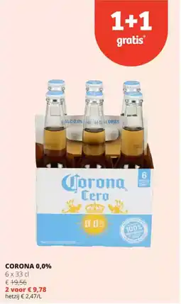 Spar Corona 0,0% aanbieding