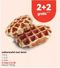 Spar Suikerwafel met boter aanbieding