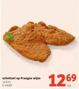 Spar Schnitzel op praagse wijze varken aanbieding