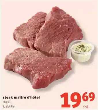 Spar Steak maître d'hôtel rund aanbieding