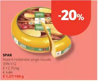 Spar Spar Noord-Hollandse jonge Gouda aanbieding