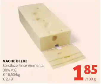 Spar Vache bleue korstloze finse emmental aanbieding