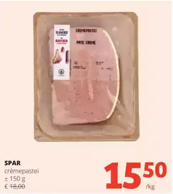 Spar Spar crèmepastei aanbieding