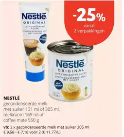 Spar Nestlé aanbieding