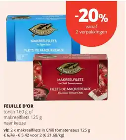 Spar Feuille d'or aanbieding