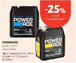 Spar Powerade aanbieding