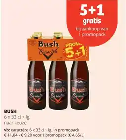 Spar Bush aanbieding