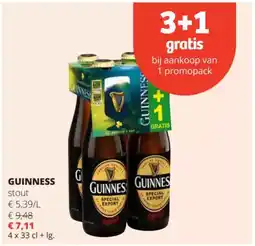 Spar Guinness stout aanbieding