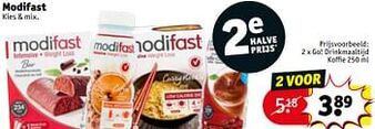 Kruidvat Modifast aanbieding