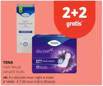 Spar Tena naar keuze aanbieding