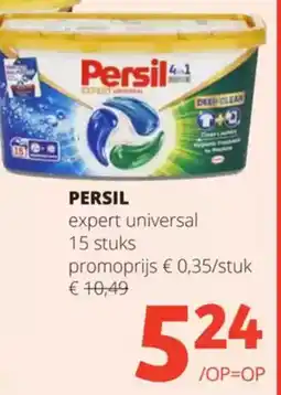 Spar Persil expert universal aanbieding