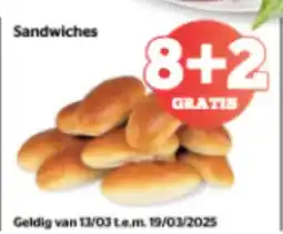 Spar Sandwiches aanbieding