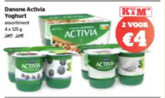 Spar Danone Activia Yoghurt assortiment aanbieding