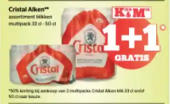 Spar Cristal Alken assortiment blikken multipack aanbieding