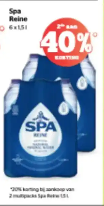 Spar Spa Reine aanbieding