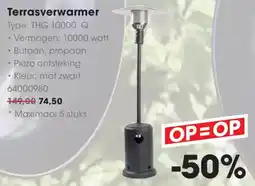 Hanos Terrasverwarmer aanbieding