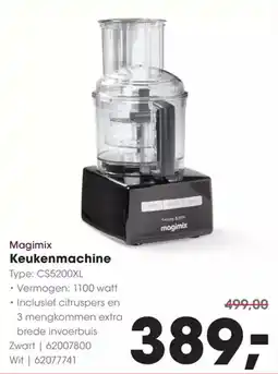 Hanos Magimix Keukenmachine aanbieding