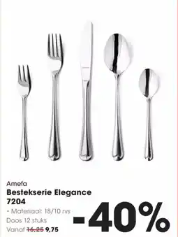 Hanos Amefa bestekserie elegance 7204 aanbieding