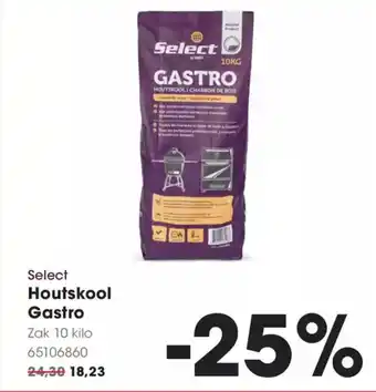 Hanos Select houtskool gastro aanbieding